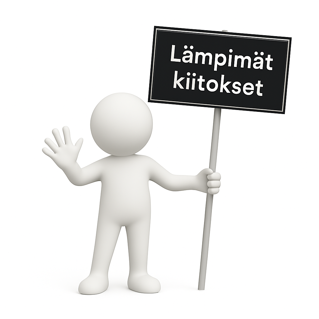 Kiittävä hahmo